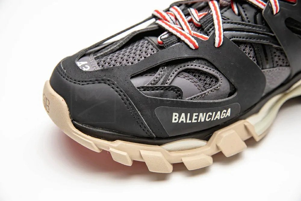 Ba*len*cia*ga sneaker tess.s.gomma maille black red 542023 w1gb6 1002