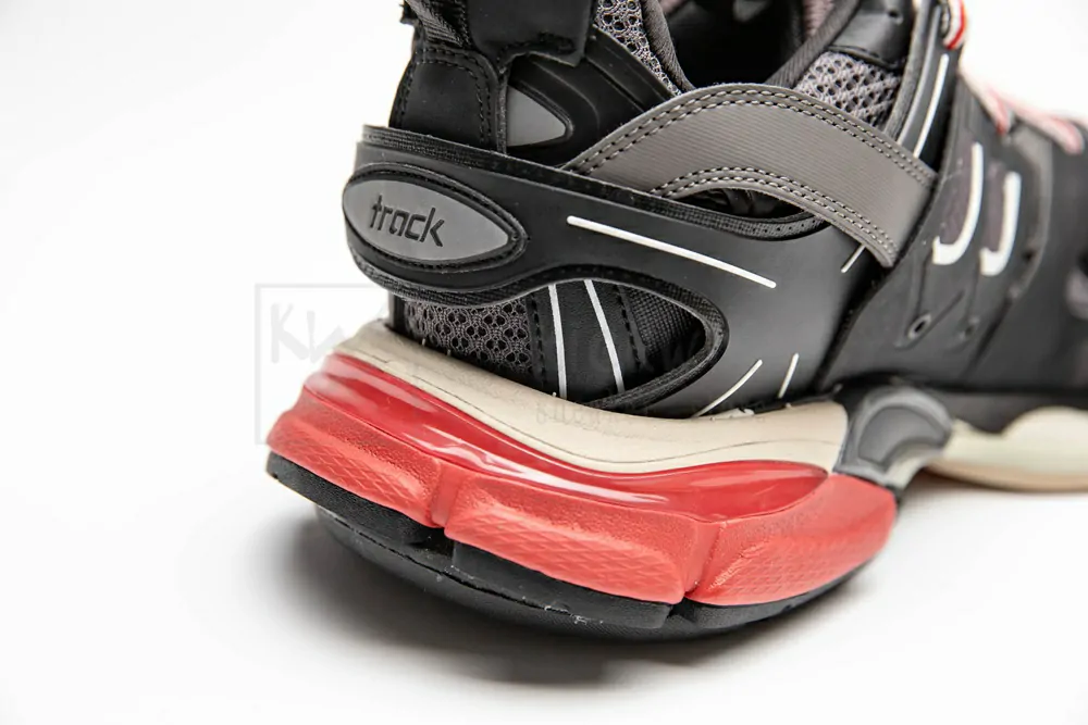 Ba*len*cia*ga sneaker tess.s.gomma maille black red 542023 w1gb6 1002
