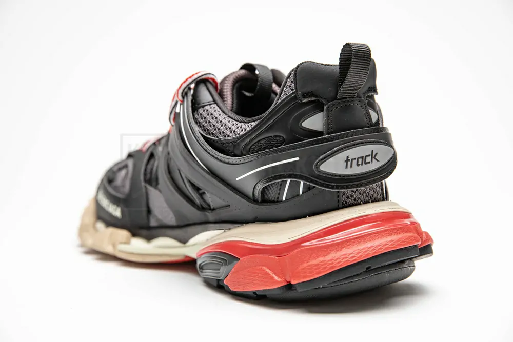 Ba*len*cia*ga sneaker tess.s.gomma maille black red 542023 w1gb6 1002