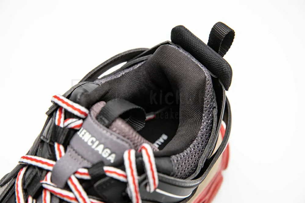 Ba*len*cia*ga sneaker tess.s.gomma maille black red 542023 w1gb6 1002