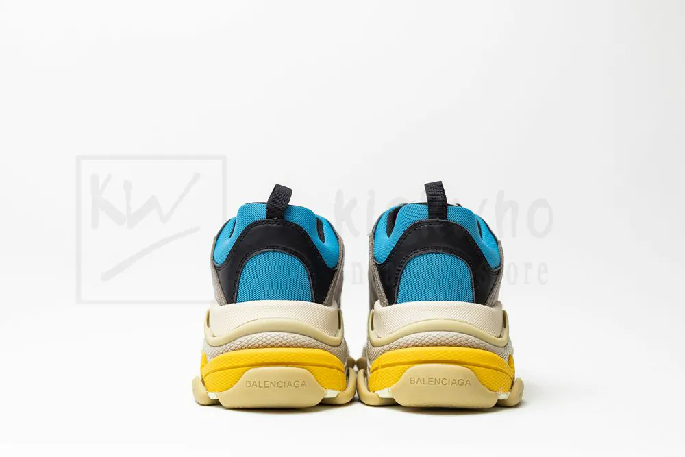 Ba*len*cia*ga triple s trainer yellow blue red "godkiller" 483513w06e34365
