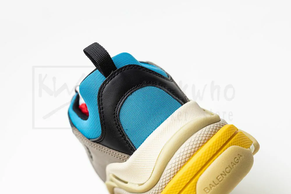 Ba*len*cia*ga triple s trainer yellow blue red "godkiller" 483513w06e34365