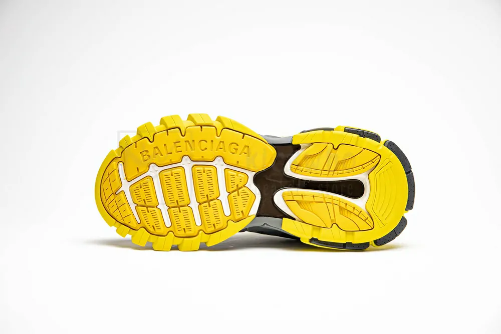 Ba*len*cia*ga sneaker tess.s.gomma maille yellow grey 542023 w1gb1 7184