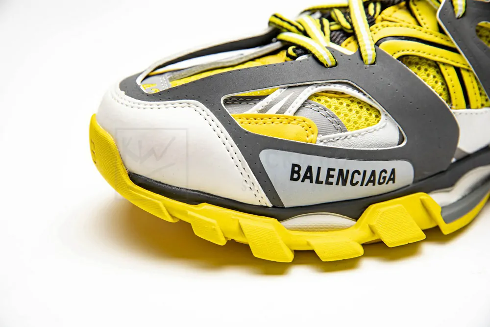 Ba*len*cia*ga sneaker tess.s.gomma maille yellow grey 542023 w1gb1 7184