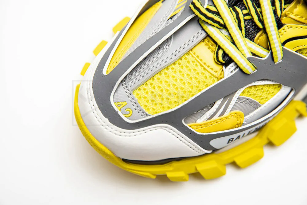 Ba*len*cia*ga sneaker tess.s.gomma maille yellow grey 542023 w1gb1 7184