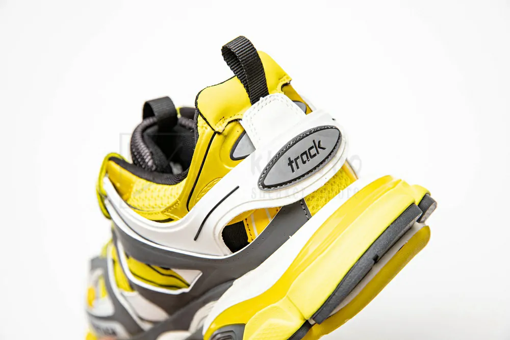 Ba*len*cia*ga sneaker tess.s.gomma maille yellow grey 542023 w1gb1 7184