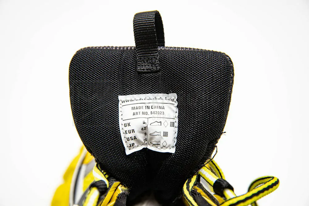 Ba*len*cia*ga sneaker tess.s.gomma maille yellow grey 542023 w1gb1 7184