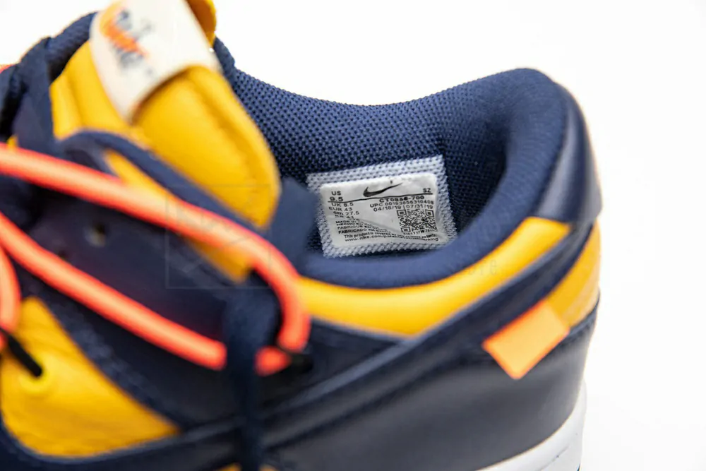 offwhite x dunk low