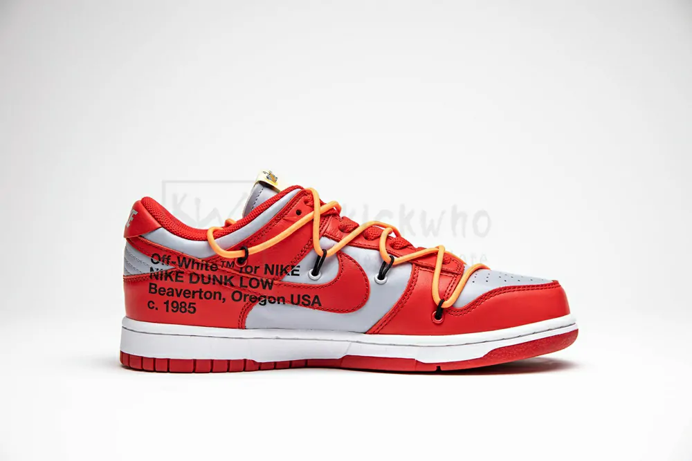 offwhite x dunk low