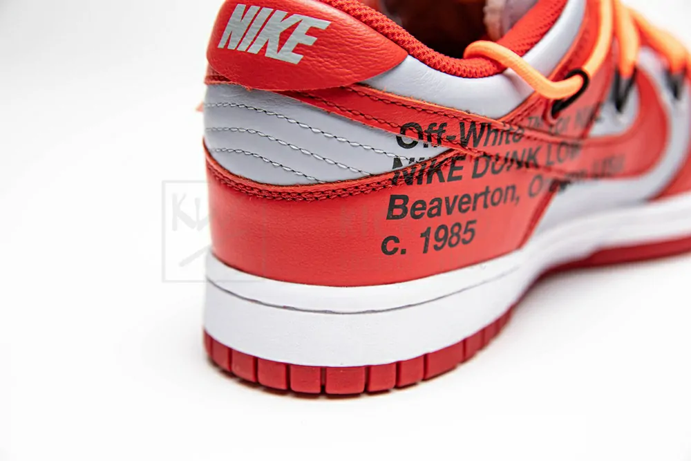 offwhite x dunk low